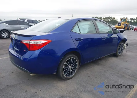 2014 Toyota Corolla S Plus z USA, uszkodzony, nr VIN 2T1BURHE9EC066979
